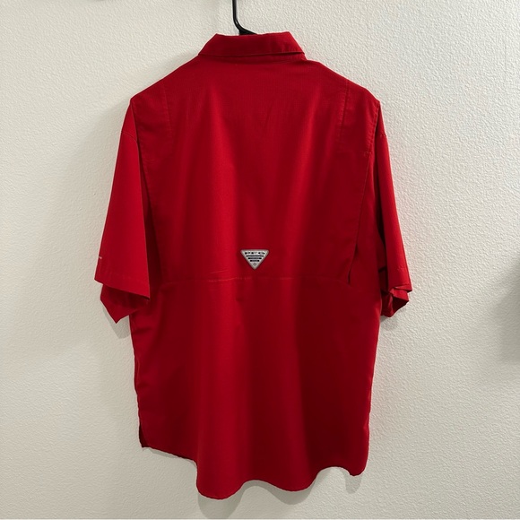 Columbia Oklahoma PFG Tamiami Short-Sleeve Button-Down Shirt - Picture 7 of 8